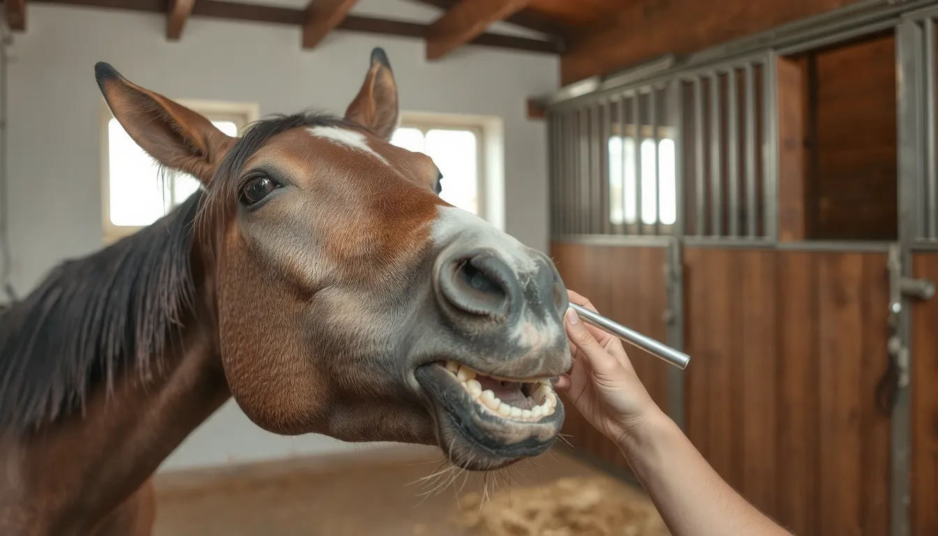 dentiste equin etude